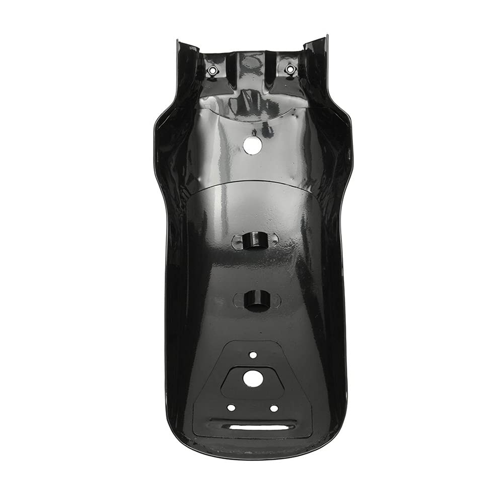 DUBDOG Paraspruzzi per Moto, Parafango parafango Posteriore Moto Compatible with F& Ender parafango parafango parafango Nero Argento paraspruzzi Universale