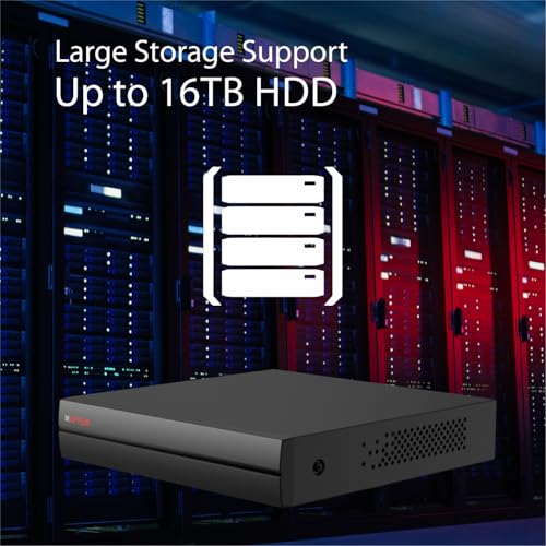 Image of CP PLUS 4 Channel 5M-N DVR | 6MP IP Support | AI-Instastream | 32Mbps Bandwidth | SMD Plus | Dual Output | KVMS Pro Lite | 16TB HDD Support - CP-UVR-0401F1-IC2