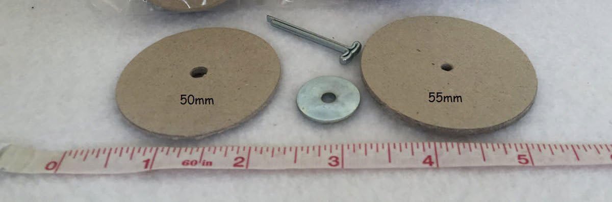 bangdan Joints for Complete Teddy Bear, Plush Animal, 50mm 5 Millboard Joints