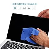 Your Choice Microfiber Cleaning Cloths 6 Pack for Eyeglasses, Camera Lens, Cell Phones, CD, DVD, Computers, Tablets, Laptops, Telescope, LCD Screens and Other Delicate Surfaces Cleaner - Image 3