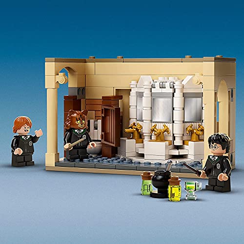 Harry Potter Hogwarts: Polyjuice Potion Mistake 76386 Bathroom Building Kit with Minifigure Transformations; New 2021 (217 Pieces) - Lego - Immagine 1
