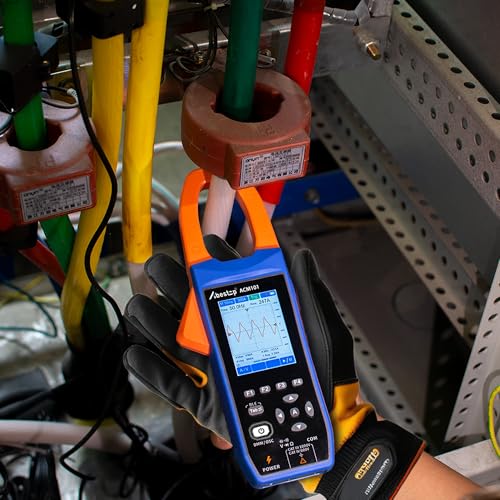 Image of Smart 3-in-1 AC /DC Clamp Meter with Oscilloscope, Bluetooth App Control and CSV Logging, 1000A /1000V True RMS, Inrush, NCV, 20,000 Counts, for Electricians, HVAC, and Automotive Use