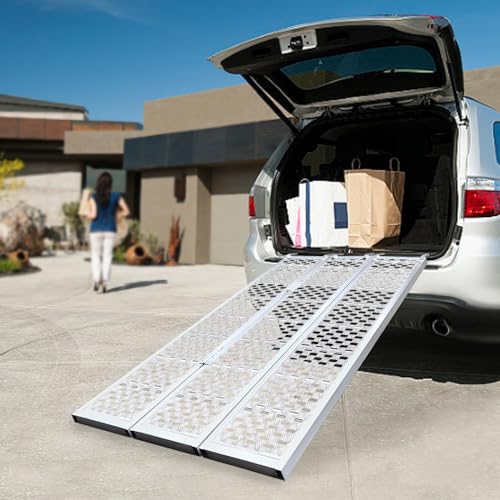 Rampas de aluminio plegables 54 x 77 in carga 1500 lb miniatura 5