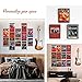 Woonkit Vintage Rock Band Posters for Room Aesthetic, 70s 80s 90s Retro Music Room Wall Bedroom Decor Art, Vintage Rock Concert Poster Wall Collage, Old Music Album Cover Prints (12 SET B, 7.8X11.8 INCH)