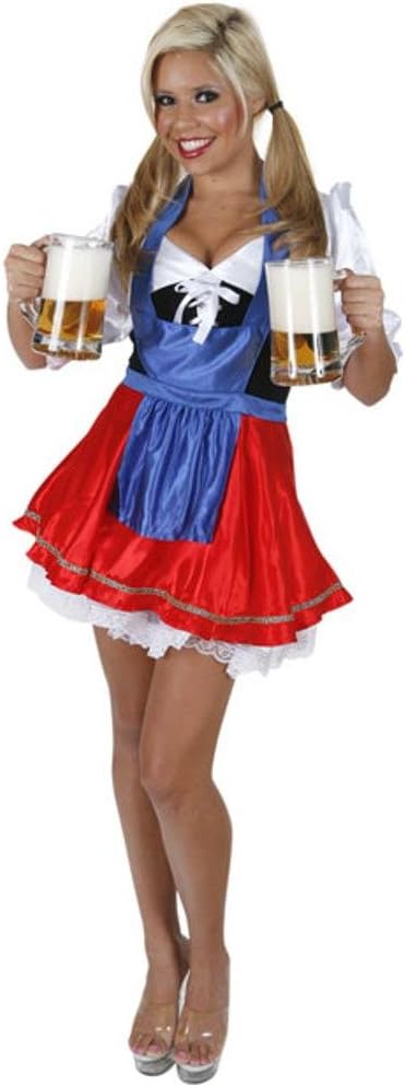 Adult St. Pauli Girl Costume (Size:Small 5-7)