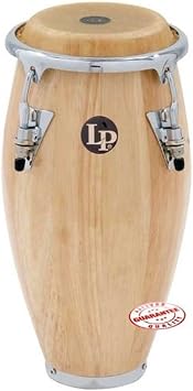 Latin Percussion LPM198 Mini Tunable Wood Conga, Natural