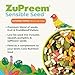 ZuPreem Sensible Seed Bird Food, Parrot, Conure, Caique, African Grey, Eclectus, Small Cockatoo, Seed and Pellet Blend for Medium Large Birds (ML, 2 lbs)