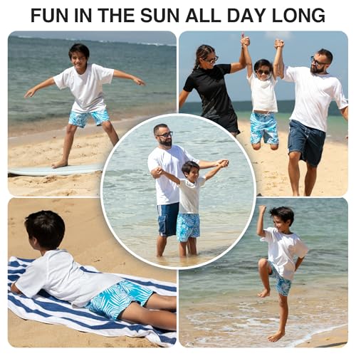 Image of Kanu Surf Boys' Avalon Quick Dry UPF 50+ Beach Swim Trunk