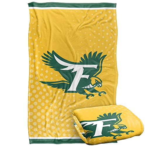 Fitchburg State University, 36"x58" Logo Dots, Silky Touch Super Soft Throw