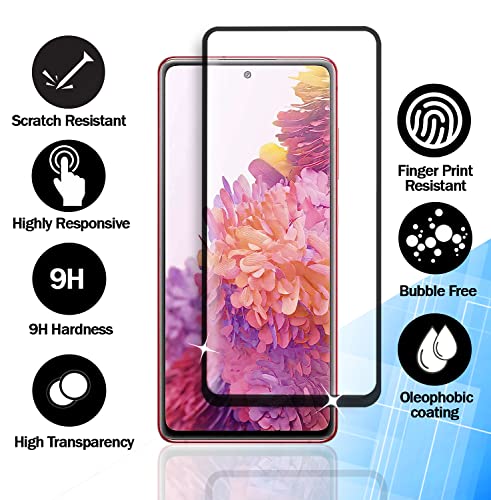 Image of RKINC Tempered Glass for Redmi Note 11T and Poco M4 Pro (6.6 Inch) Military Grade Gorilla Screen Guard Protector | With Installation Kit | Edge to Edge Coverage | Black