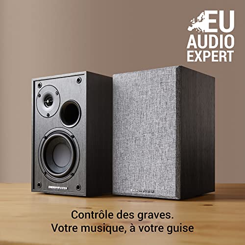Energy Sistem Studio Monitor 2 Bluetooth Jeu de 2 Enceintes Actives de bibliothèque 2.0 Chaîne Haut-Parleur Actif 2.0, Bluetooth 5.0, 50 W, Subwoofer, Entrée Optique TOSLINK, Port HDMI Arc - Les Beatles, Paul McCartney, John Lennon, RIngo Starr, George Harrison Energy Sistem Studio Monitor 2 Bluetooth Jeu de 2 Enceintes Actives de bibliothèque 2.0 Chaîne Haut-Parleur Actif 2.0, Bluetooth 5.0, 50 W, Subwoofer, Entrée Optique TOSLINK, Port HDMI Arc – Image 6