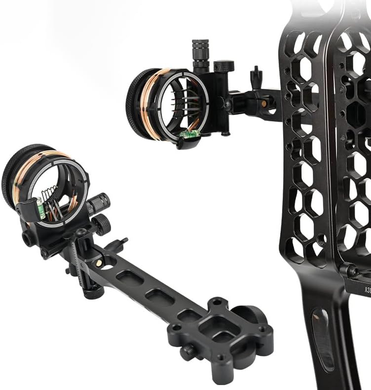 1pcs 5 pin Bow Sights Compound Bow Archery Sight DB Series Micro Adjust Sight Hunting Shooting