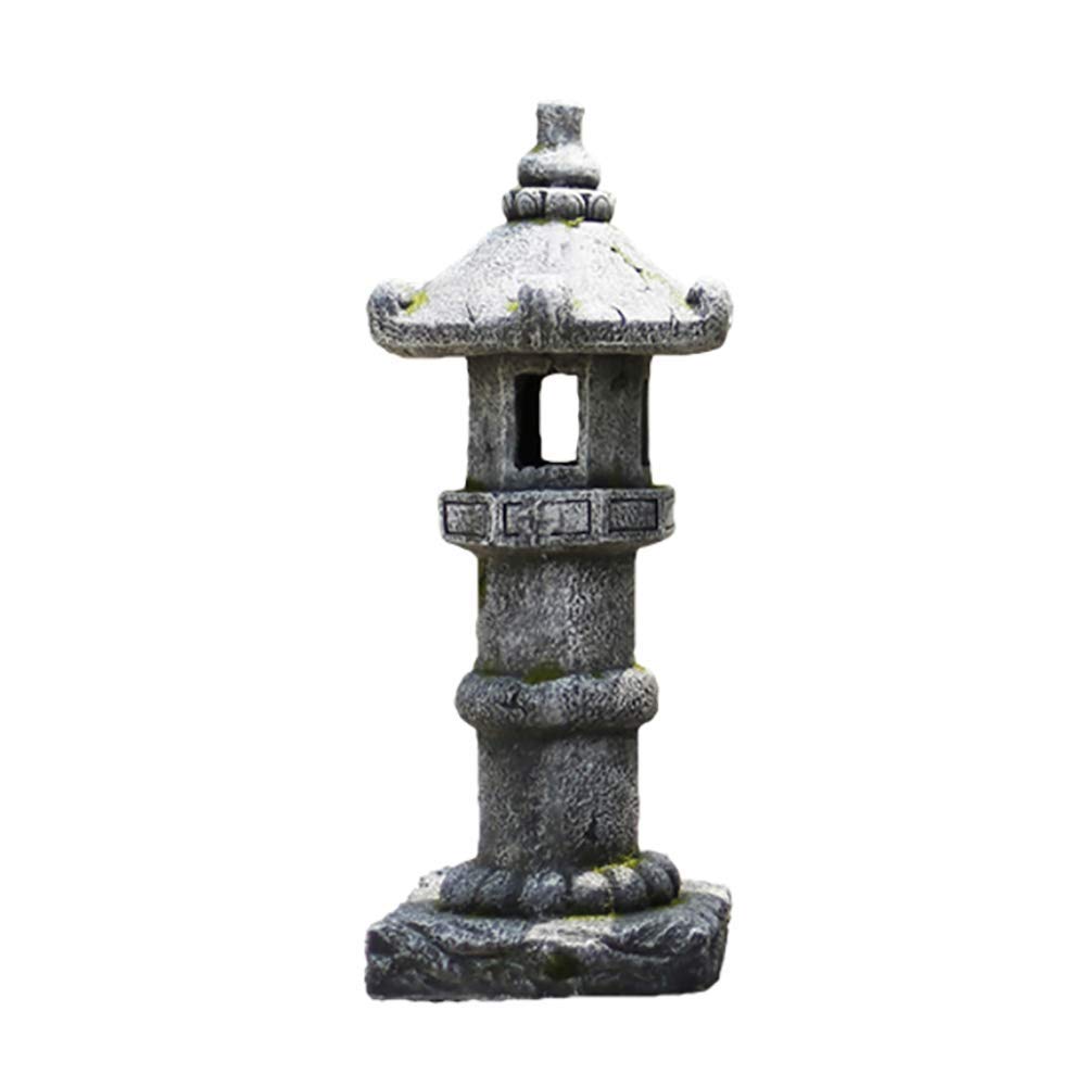Lanterne pagode japonaise pour rompre la monotonie de votre grand jardin