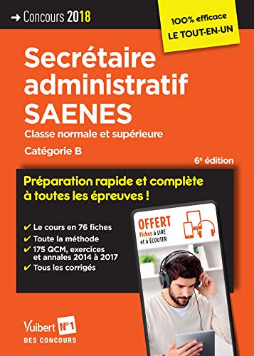 Télécharger Concours secrétaire administratif et saenes, catégorie B PDF
