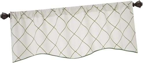 BESPORTBLE Cortinas De Janelas Cortinas Bordadas Cortina Curta Cortina Doméstica Cortina Curta Cortina De Janela Cortina Curta De Janela Setor Verde Conjunto De Postes Cortina Curta De