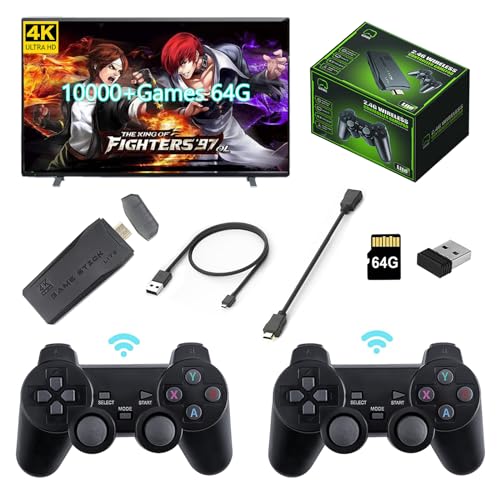 Plug and Play: facile installazione, nessuna connessione di rete necessaria, nessun collegamento filo ridondante, supporta qualsiasi TV o schermo con un connettore di ingresso HDMI, rende la tua esperienza di gioco più semplice e ordinata.