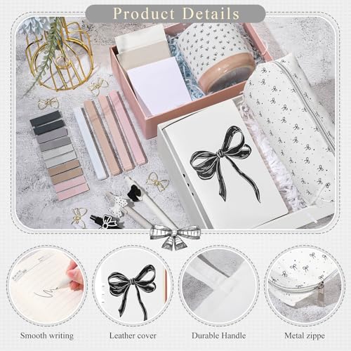 Reallnaive 25 Pcs Coquette Black Bow Gift Set for Women Girl - Image 3