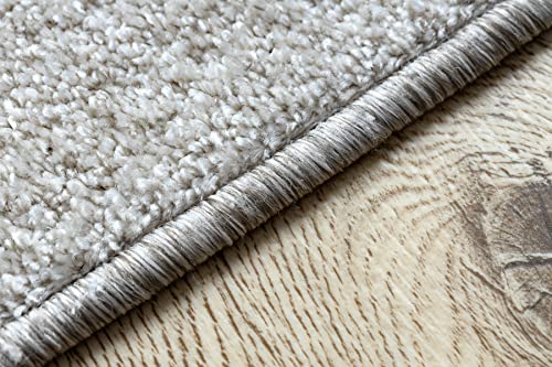 Alfombra de pasillo transitable antidesgaste rugsx Santa FE crema de 80x170 cm 5