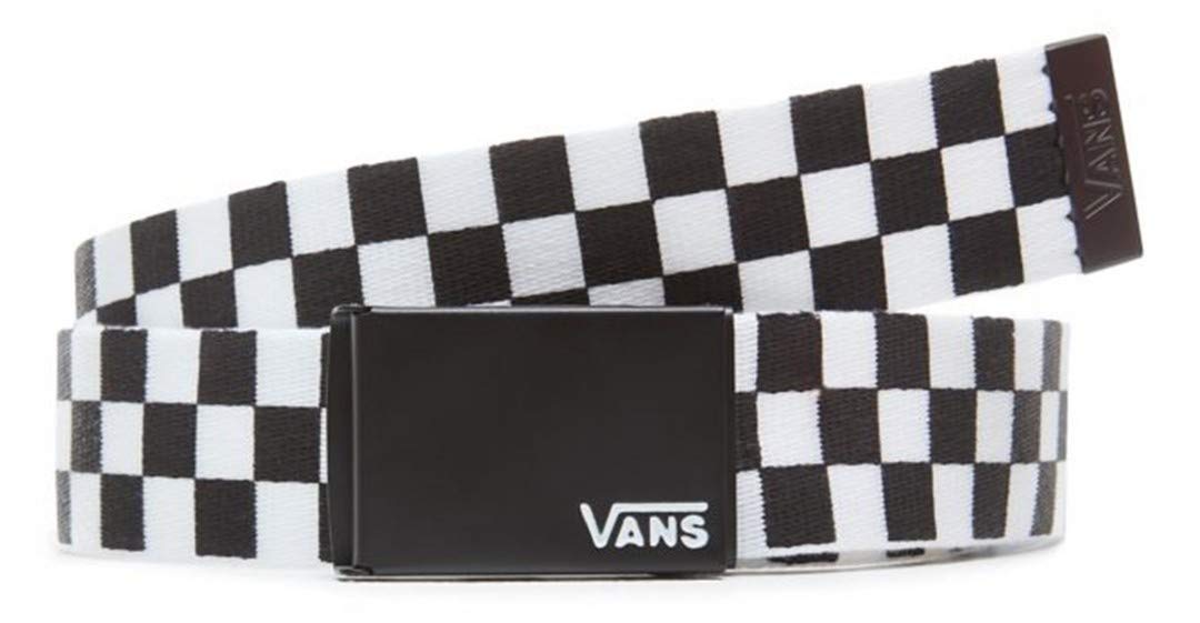 Vans_Apparel Men's Deppster Ii Web Belt Belt, Black (Black/White), One Size