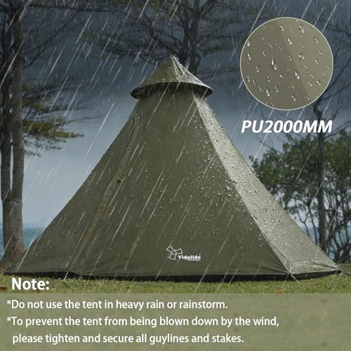 Image of 12'x10'x8'Dome Camping Tent 5-6 Person 4 Season Double Layers Waterproof Anti-UV Windproof Tents Family Outdoor Camping Tent