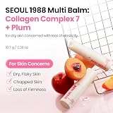 K-SECRET SEOUL 1988 Collagen Multi Balm | Balsam w sztyfcie do pielęgnacji skóry nawilżonej i promiennej z kompleksem kolagenu 7 typów, 10,7 g