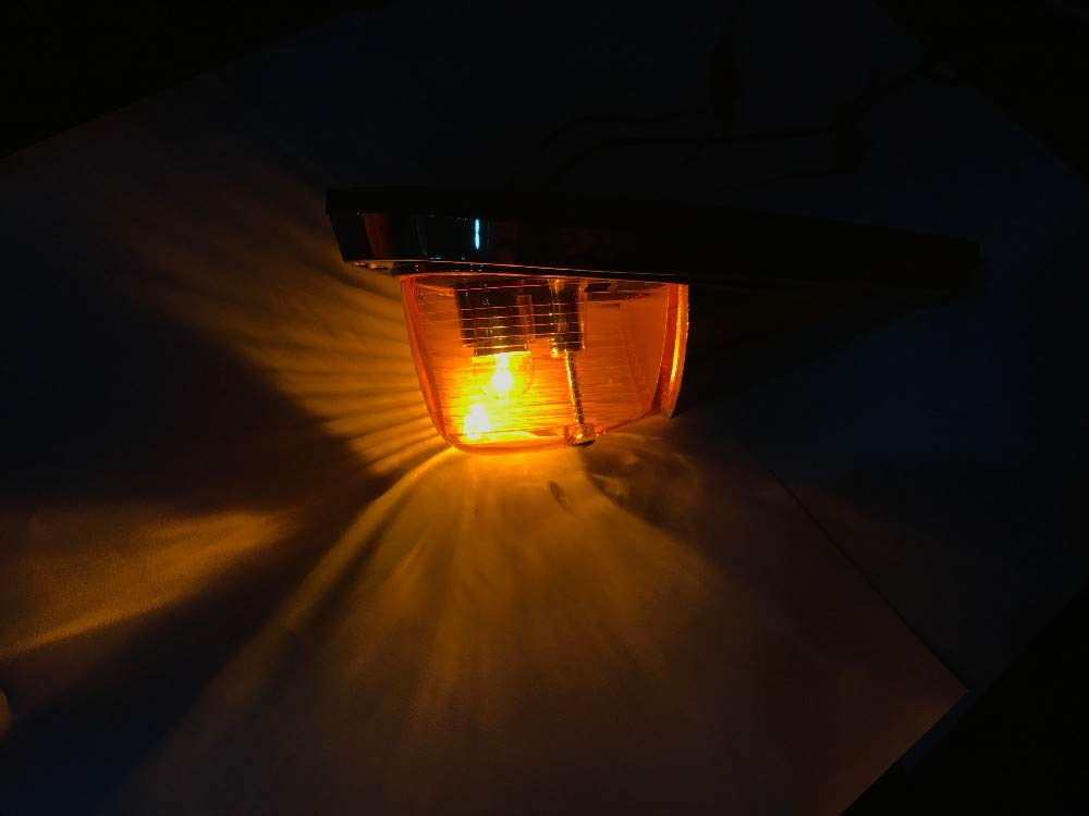Luce da tetto per camion, rimorchio, luci di segnalazione ambra, confezione da 5