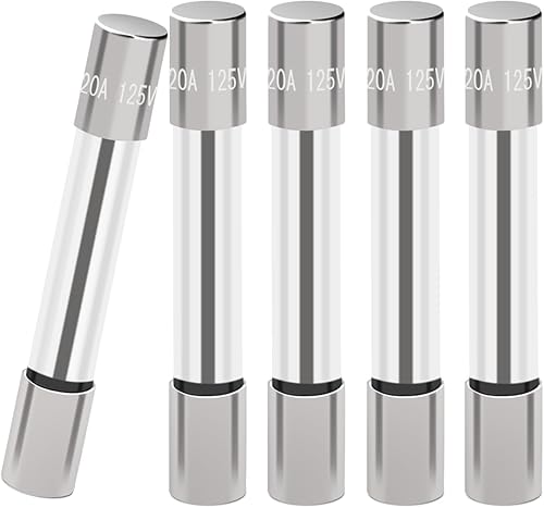 5304509451 Fusible de microondas para GE, Frigidaire, Kenmore Microondas, 20 Amp 125 Voltios-Reemplaza 1810711, EA3486694, PS3486694, AH3486694,