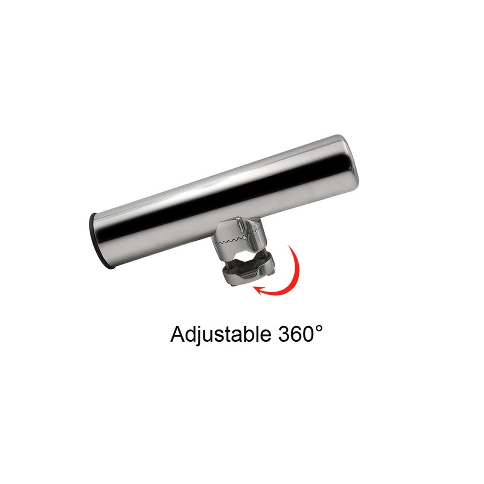 Portacanne da barca 2 pz. Porta da pesca in barca Acciaio inox Acciaio inossidabile Barca marino Accessori for yacht Polacco Polish Asta Holder Hardware da pesca(19-25mm)