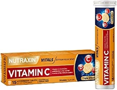 Nutraxin Vitamin Cd-zinc 15 Effervescent Tablets