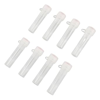 Generic マイクロ遠心管 プロフェッショナル 1.5ml 透明ポリプロピレン ラボ用スナップカバー付き 500個 平底