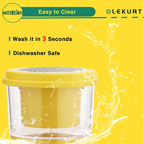 Olekurt Multifunctional Corn Peeler - Corn Cob Stripper | Quick Corn Kernels Remove Tool | With Bowl And Safety Handle #TOP4