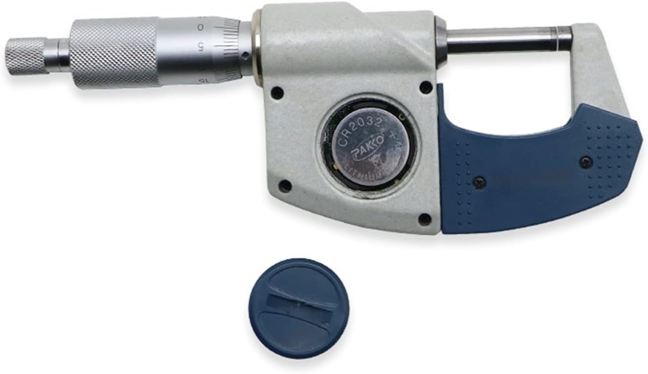 マイクロメーター デジタル 追加の0~25 mmミクロンデジタル外マイクロメータ LCD.スクリーン電子デジタル測定ツール マイクロ 測定ツール  0-25 ミリメートル電子ミクロンマイクロメーターヘッド 0.001 ミリメートル高精度デジタルマイクロメーター電気メー 測定ツール 0 ...