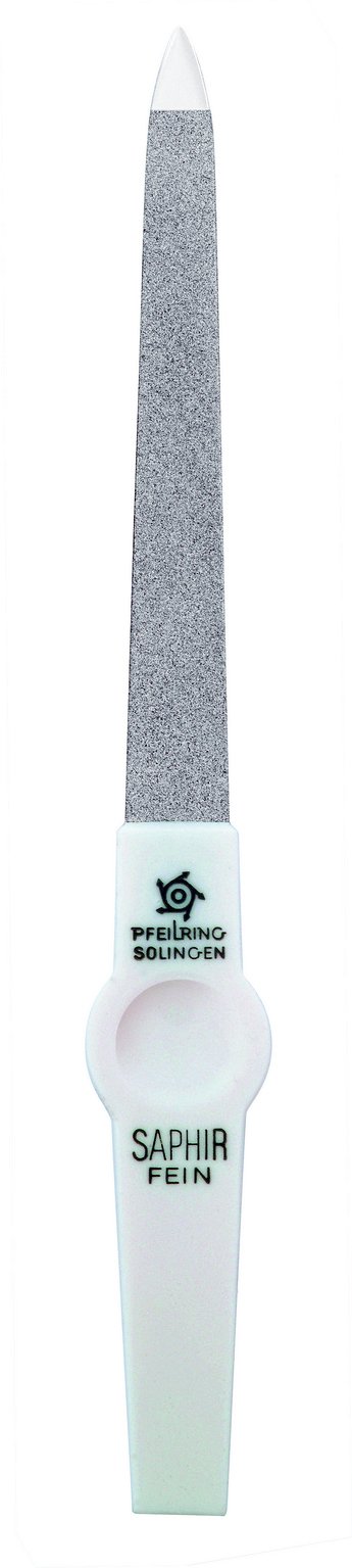 PfeilringSapphire Nail File, 16 cm Length, White, 80g