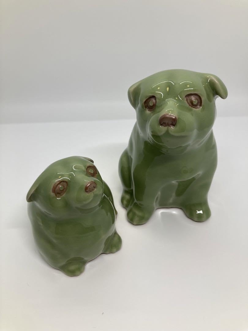 Amazon.co.jp: たち吉 犬の置物 親子2セット : ホーム＆キッチン