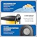 Elite Gourmet Fast Hot Air Popcorn Popper, 1300W Electric Popcorn Maker with Measuring Cup & Butter Melting Tray, Oil-Free, Great for Home Party Kids, Safety ETL Approved, 4-Quart, Yellow