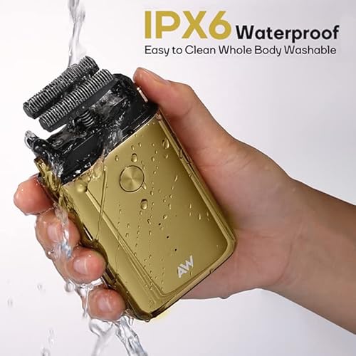 Aw Foil Shavers For Men, All-Metal Housing Foil Shaver, Electric Razor For Men, Powerful Electric Shavers For Men, Maquina De Afeitar Para Hombre, Shaving Machines For Men, Barber Shaver Foil Razor. #TOP3