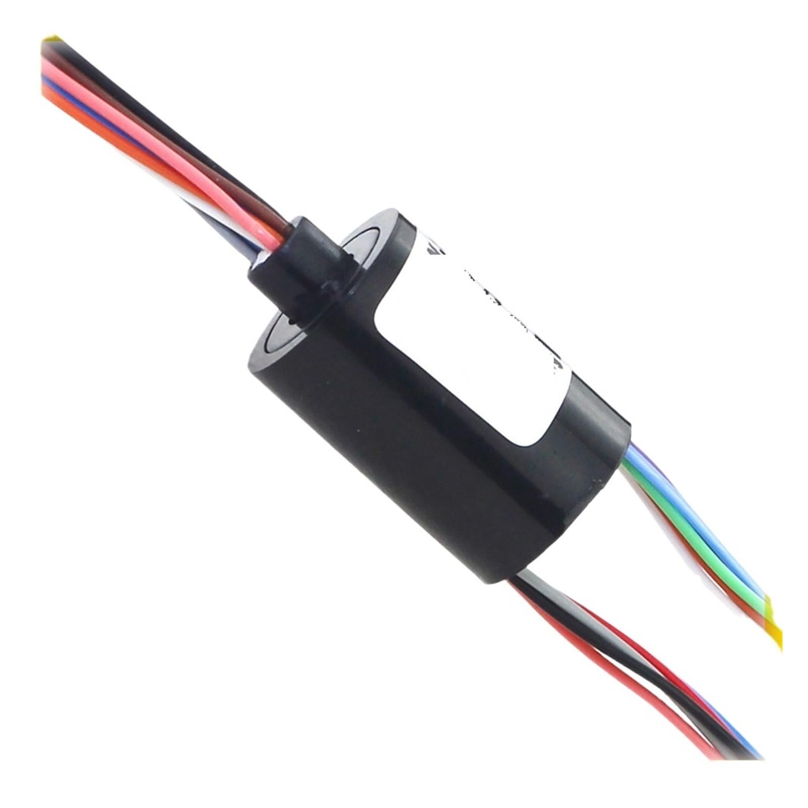 Capsule Slip Rings U Type Without Flange Length 18.2mm of Capsule Slip Ring Rotating OD 12.5mm 12 Circuits /2A Signal Current
