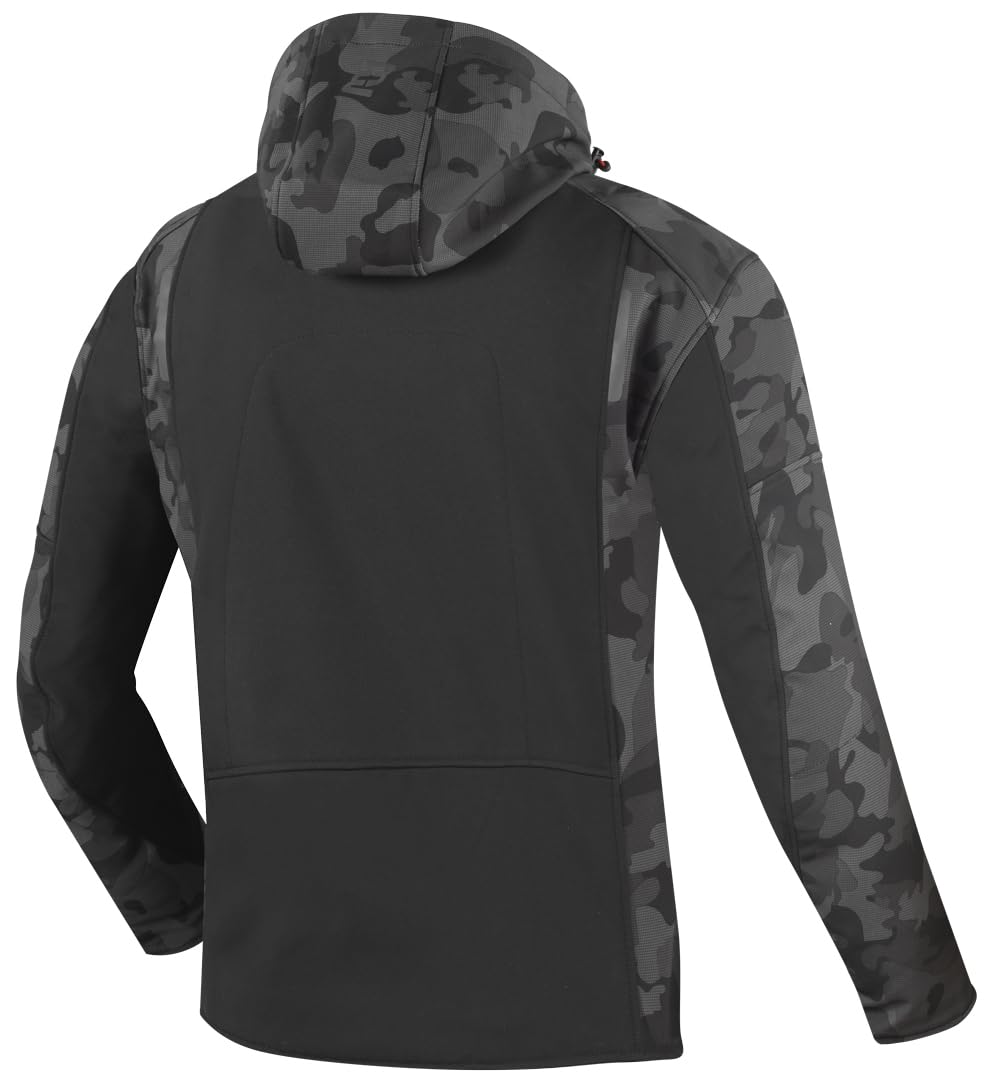 Bogotto Win-D Camo Kurtka tekstylna motocyklowa, czarny/moro, 4XL