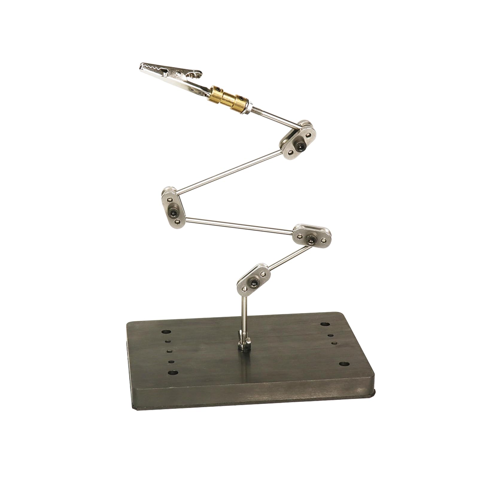 BAIYITONGDA Stop Motion Rig, Kit de animación Stop Motion, Brazo de Plataforma de Acero Inoxidable, soporta el Movimiento de Tus Figuras con 3 Conectores, Herramienta de Estudio de animación