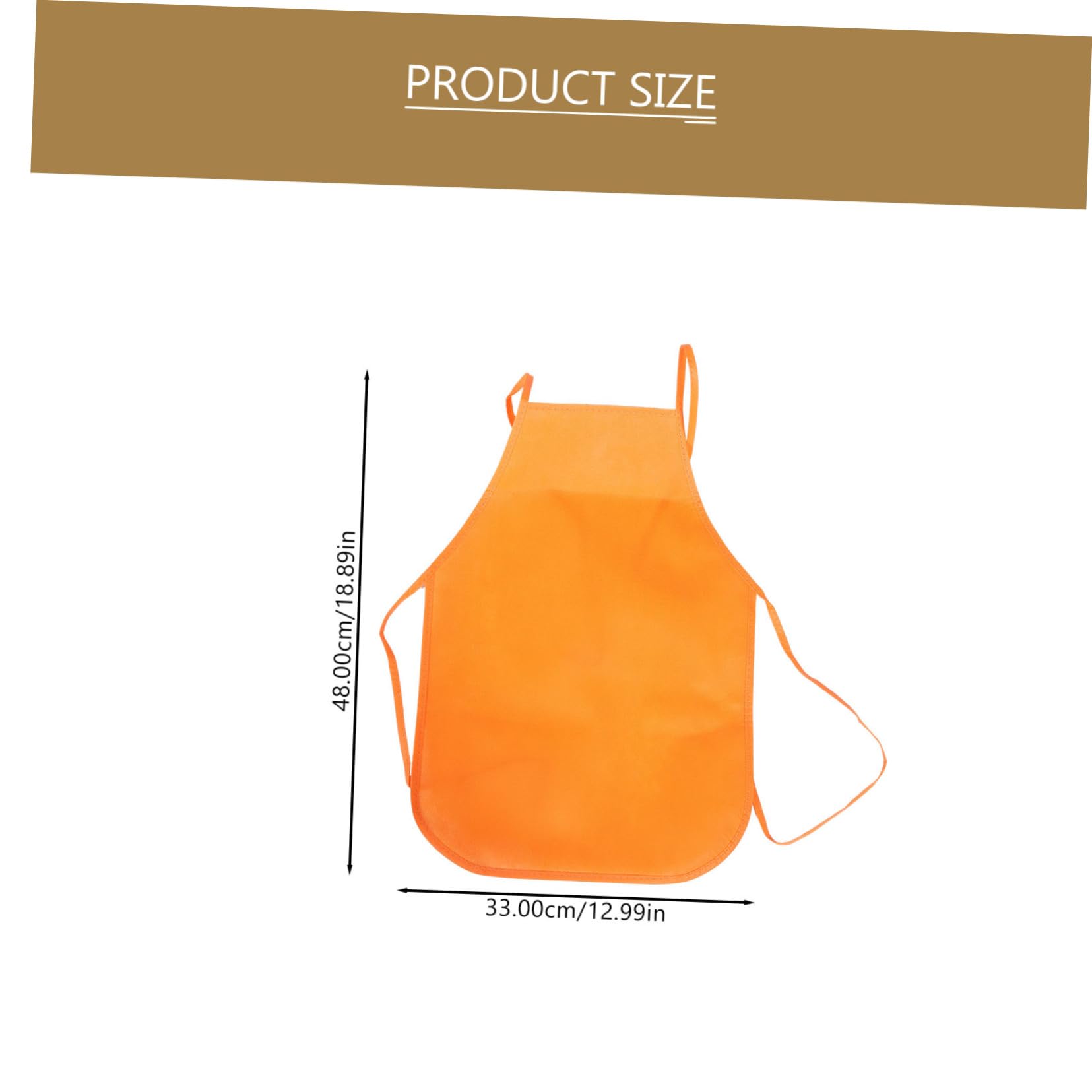 Alipis Grembiule per Ragazzo Ragazza 33x48cm Non Tessuto 24 Pezzi | Cucina e Pittura, Lacci Lunghi in Vita, Riutilizzabile, Facile da Pulire