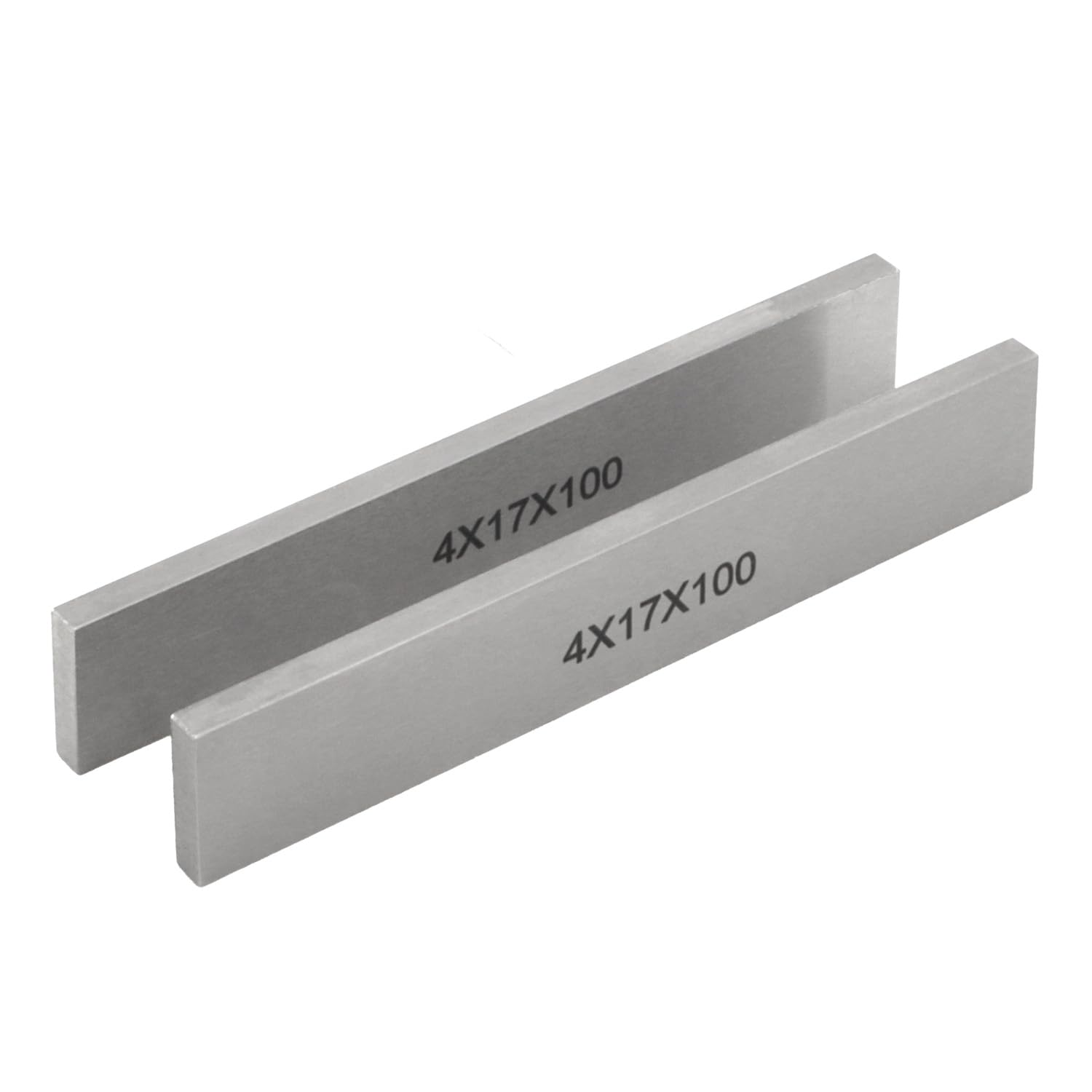 ASIMETO Parallelunterlagen-Satz im Holzständer, Länge 125 mm - 24 Paar, gehärtet & feingeschliffen, nach DIN ISO 2768 m