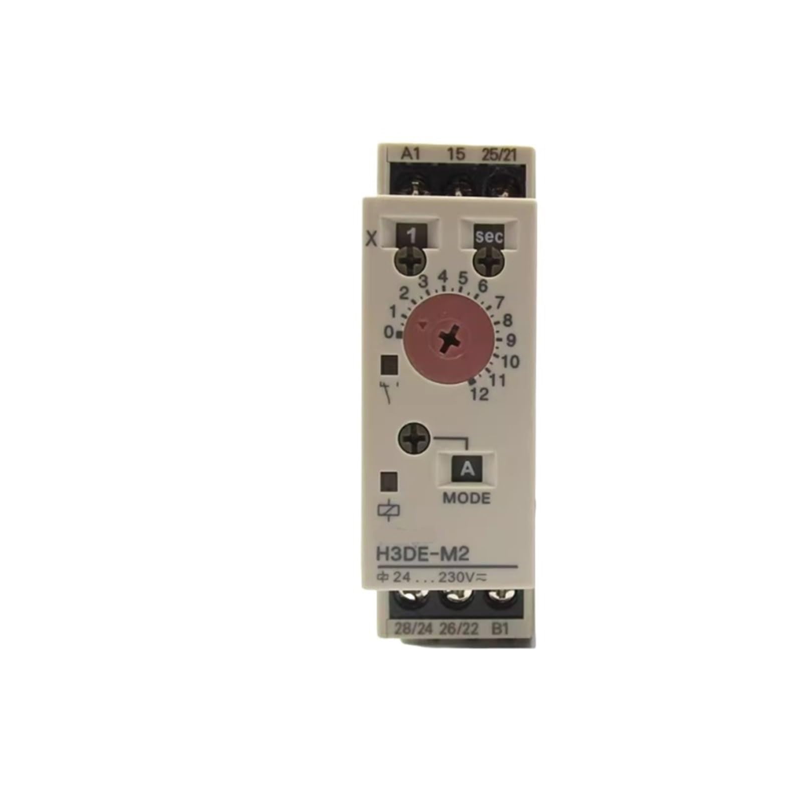 Relais H3DE-M2 temporisateur multimode de commande électrique