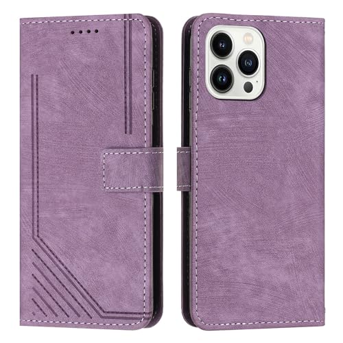 Étui de téléphone portefeuille iPhone 16 Pro Max chic pour citadins