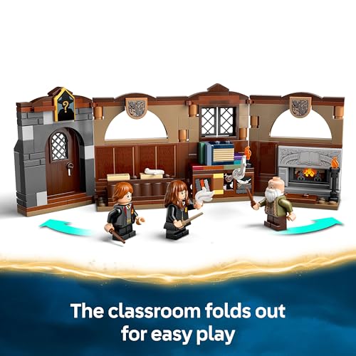 LEGO Harry Potter Hogwarts Castle: Charms Class Set with 3 Minifugures incl. Hermione Granger & Ron Weasley, Features Wingardium Leviosa Levitation Function, Toy for 8+ Year Old Boys & Girls 76442 - Image 3