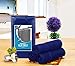 Utopia Towels, Salon Towel, Pack of 24, Not Bleach Proof, 16 by 27 Inches, Highly Absorbent Cotton Towels for Hand, Gym, Beauty, Spa, and Home Hair Care, Royal Blue