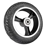 200x50 Solid Aluminium Hub Tire for 8 inch Electric Scooter - Non-Pneumatic Tire Replacement Wheel