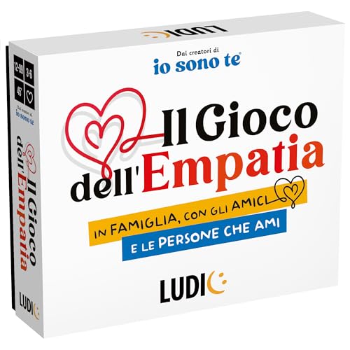 LUDIC - Io Sono Te Il Gioco dell’Empatia - Riconosci Chi Sei e le Persone che Ami| Quanto Conosci Davvero le Persone che ti Stanno accanto? Gioco di Società a Identità Nascoste ed Emozioni e Confronto