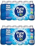 Nestle Pure Life Purified Water, 16.9 oz. Bottles, 2 Cases (24 Bottles)