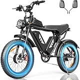 YVY Electric Bike for Adults: 3000W Dual Motor for Powerful Hill Climbing, 70+ Miles...