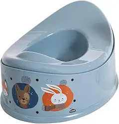 Peniquinho Criança Desfralde Urinol 900ml Penico Infantil Estampado Menina Menino - Plasútil (Petit Azul)